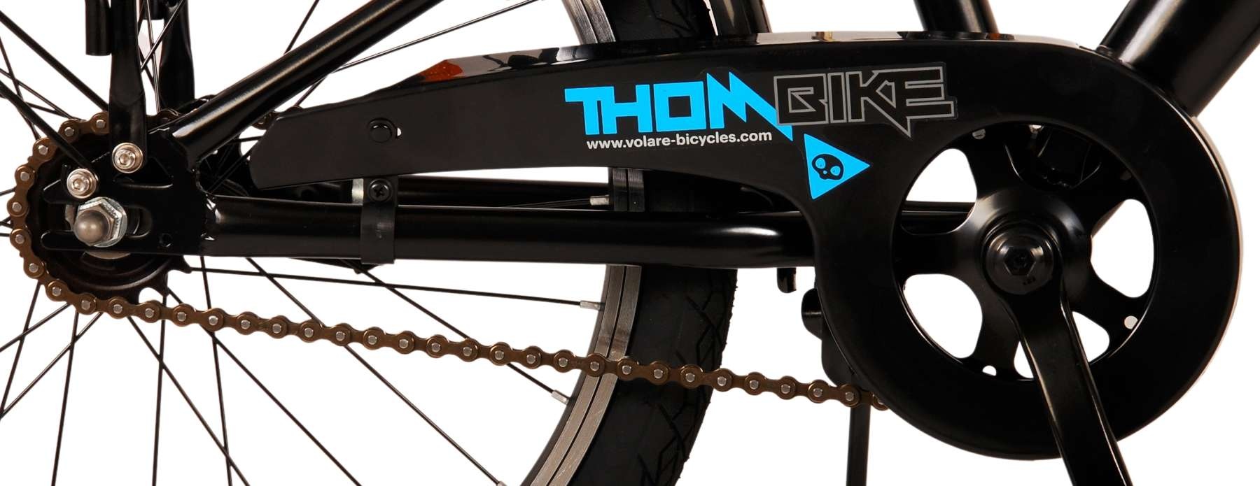 Volare Thombike Kinderfiets - Jongens - 20 inch - Zwart Blauw