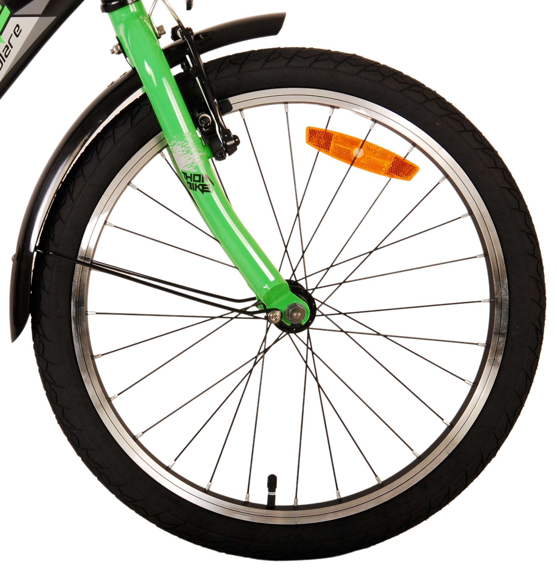 Volare Thombike Kinderfahrrad - Jungen - 20 Zoll - Schwarz Grün