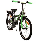 Volare Thombike Kinderfahrrad - Jungen - 20 Zoll - Schwarz Grün