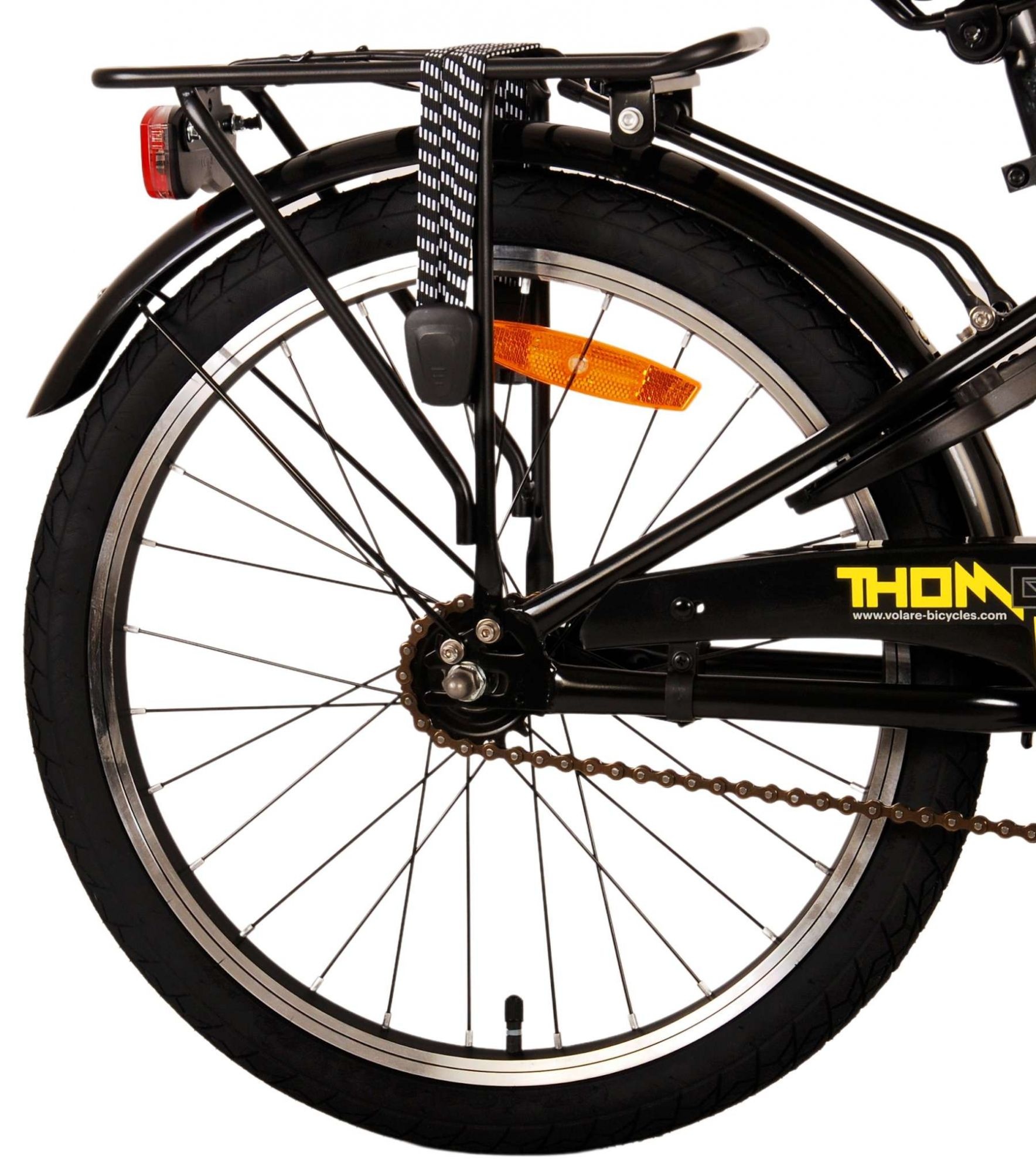 Volare Thombike Kinderfahrrad - Jungen - 20 Zoll - Schwarz Gelb