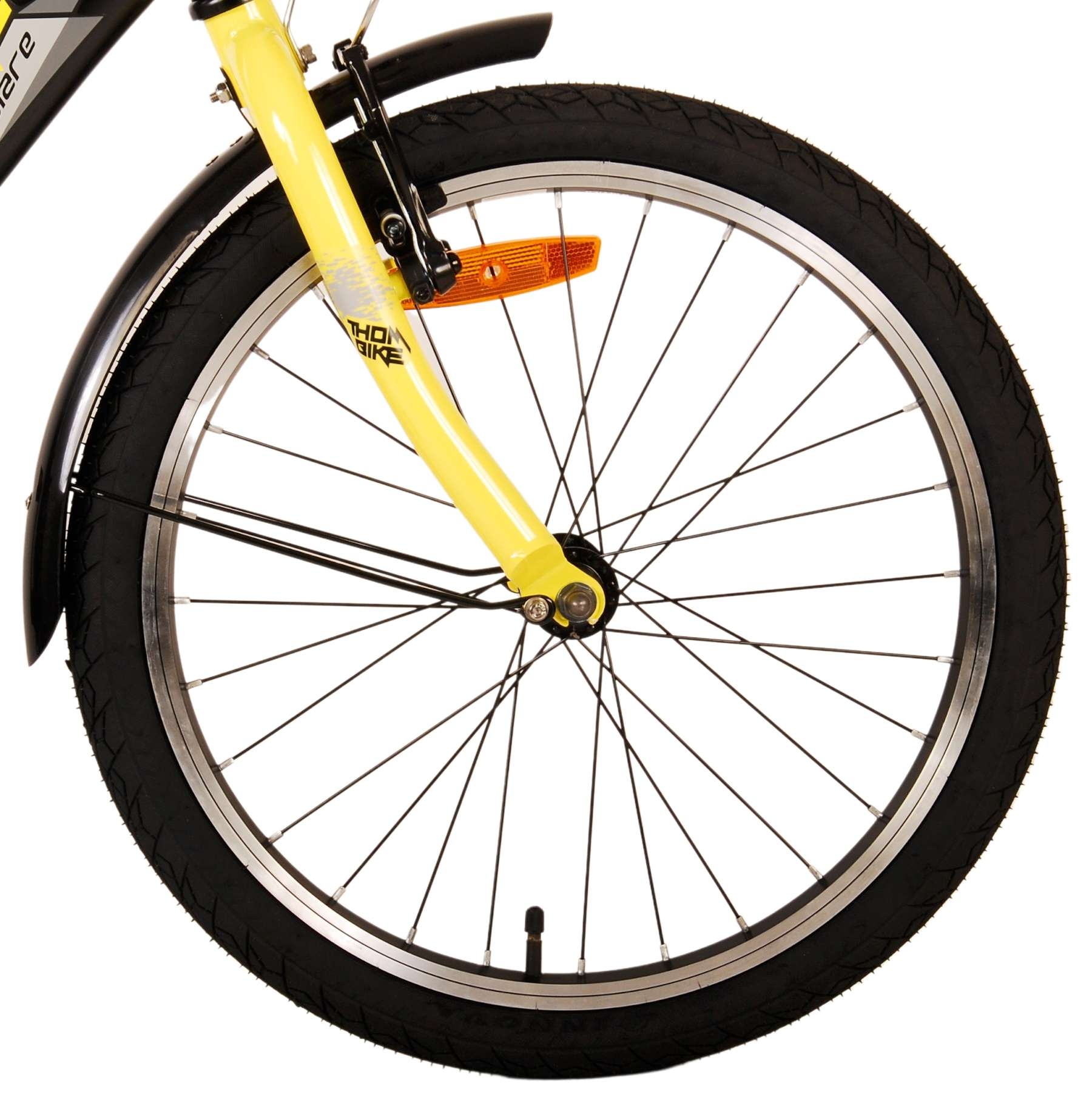 Volare Thombike Kinderfahrrad - Jungen - 20 Zoll - Schwarz Gelb