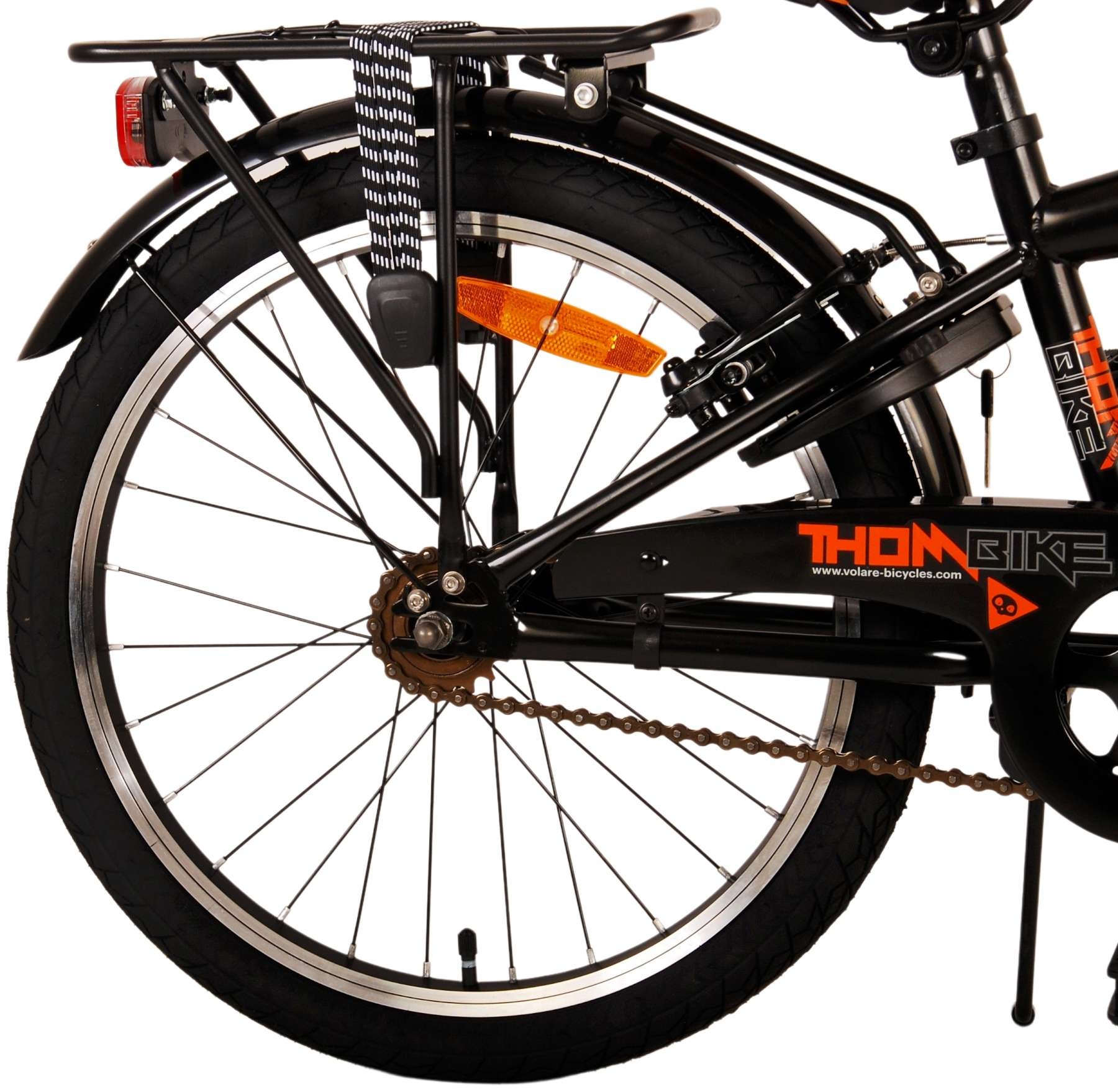 Volare Thombike Kids' bike - Boys - 20 inch - Black Orange - Two Hand Brakes
