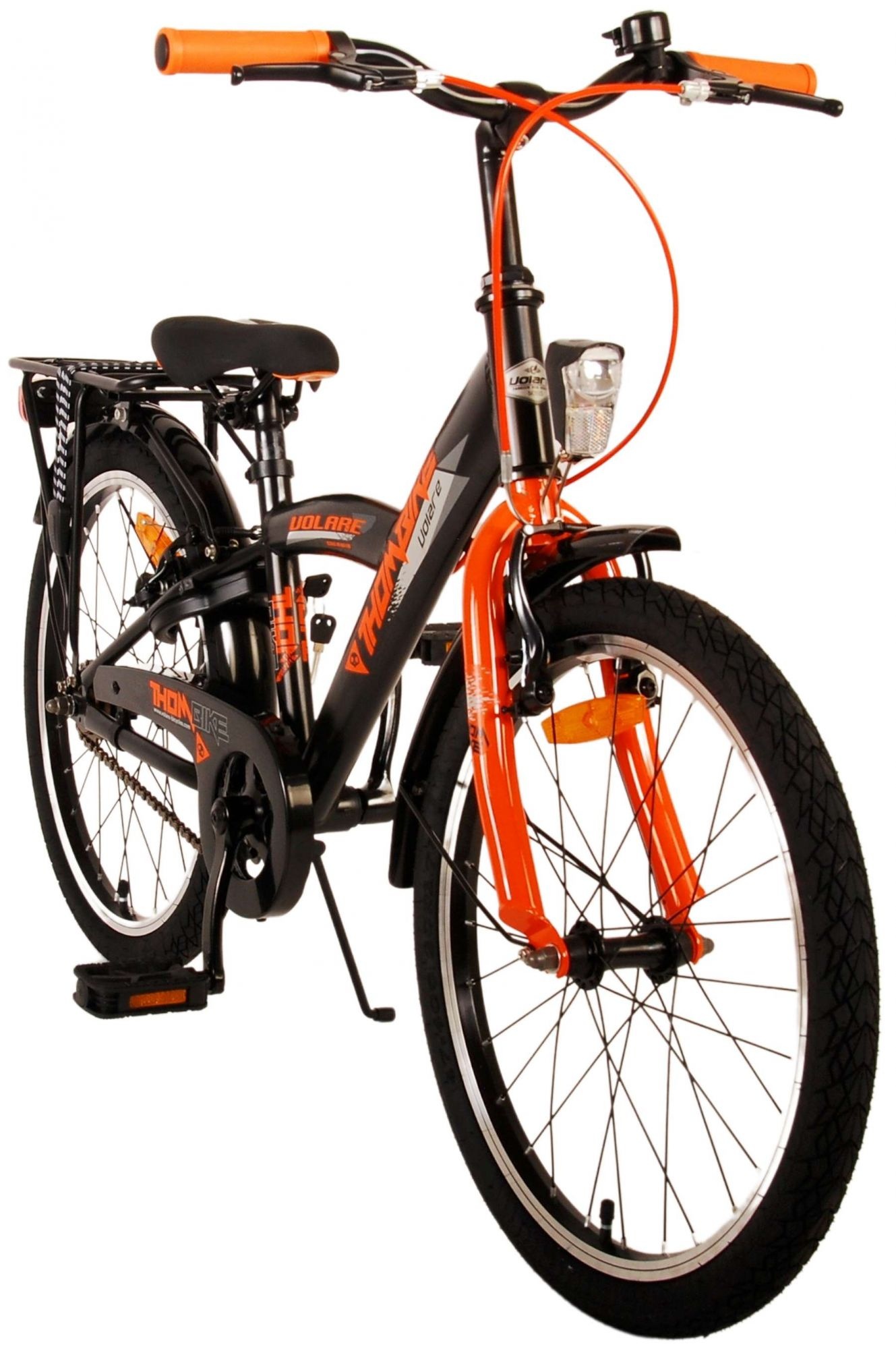 Volare Thombike Kids' bike - Boys - 20 inch - Black Orange - Two Hand Brakes