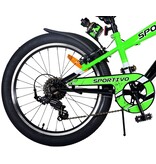 Volare Sportivo Kinderfiets - Jongens - 20 inch - Groen - 7 versnellingen