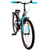 Volare Thombike Kinderfahrrad - Jungen - 24 Zoll - Schwarz Blau