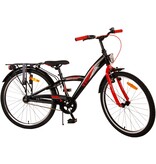 Volare Thombike Kinderfiets - Jongens - 24 inch - Zwart Rood