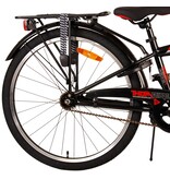 Volare Thombike Kinderfiets - Jongens - 24 inch - Zwart Rood