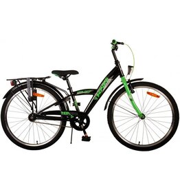 Volare Thombike Kinderfiets - Jongens - 24 inch - Zwart Groen