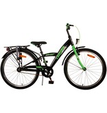 Volare Thombike Kinderfahrrad - Jungen - 24 Zoll - Schwarz Grün