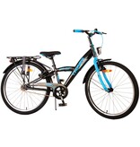 Volare Thombike Kinderfahrrad - Jungen - 24 Zoll - Schwarz Blau - Zweihandbremsen