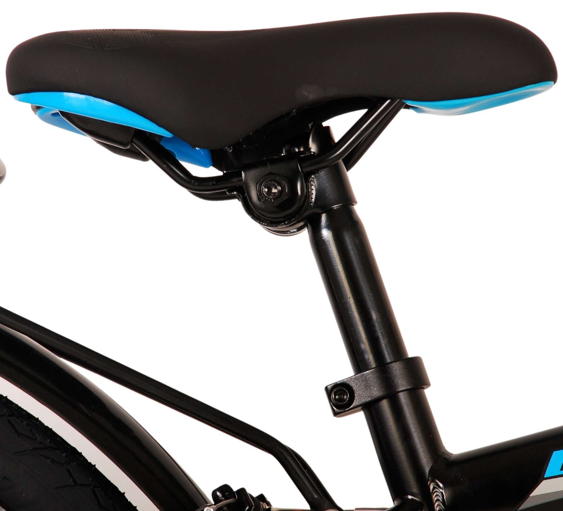 Volare Thombike Kinderfahrrad - Jungen - 24 Zoll - Schwarz Blau - Zweihandbremsen