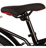 Volare Thombike Kinderfahrrad - Jungen - 24 Zoll - Schwarz Rot - Zweihandbremsen