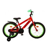 Volare Rocky Kinderfahrrad - Jungen - 18 Zoll - Rot