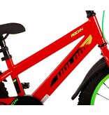 Volare Rocky Kinderfahrrad - Jungen - 18 Zoll - Rot