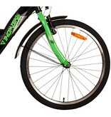 Volare Thombike Kinderfahrrad - Jungen - 24 Zoll - Schwarz Grün - Zweihandbremsen