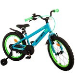 Volare Rocky Kinderfahrrad - Jungen - 18 Zoll - Grün