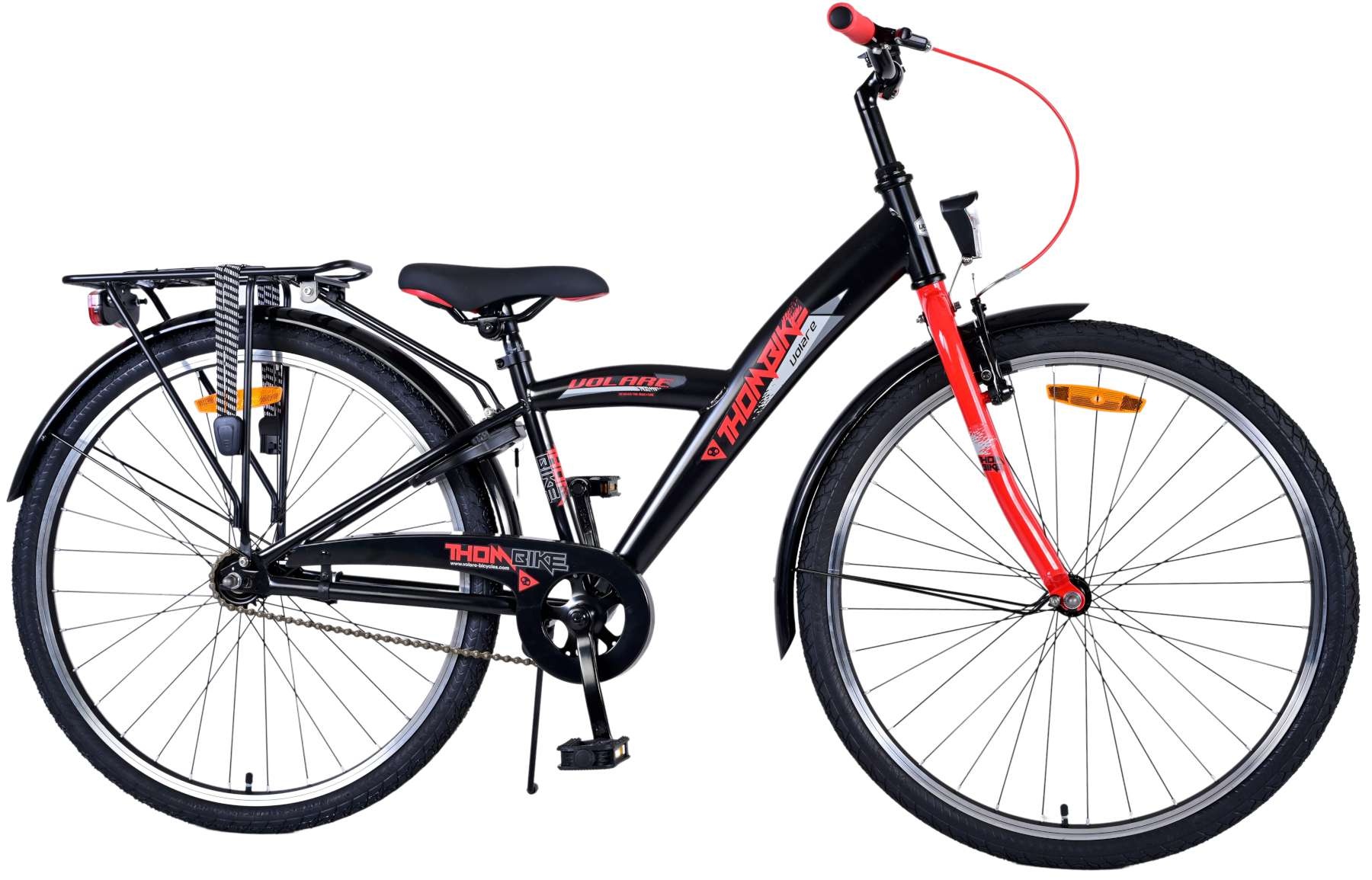 Volare Thombike Kids' bike - Boys - 26 inch - Black Red