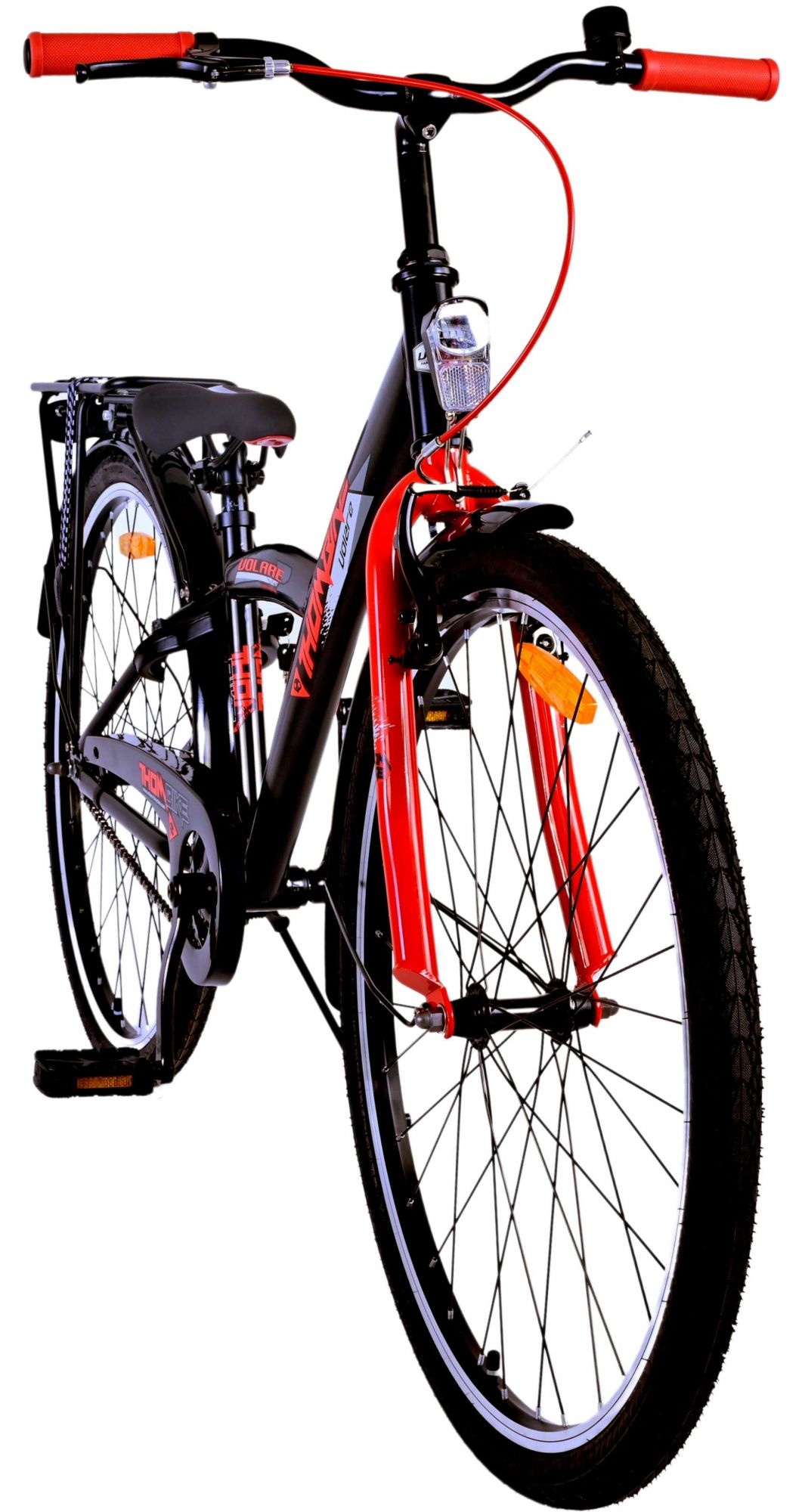 Volare Thombike Kids' bike - Boys - 26 inch - Black Red