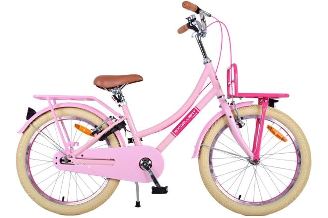 Volare Excellent Children's bike - Girls - 20 inch - Pink - Two handbrakes