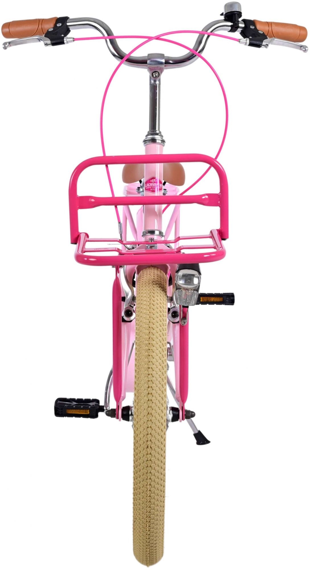 Volare Excellent Children's bike - Girls - 20 inch - Pink - Two handbrakes