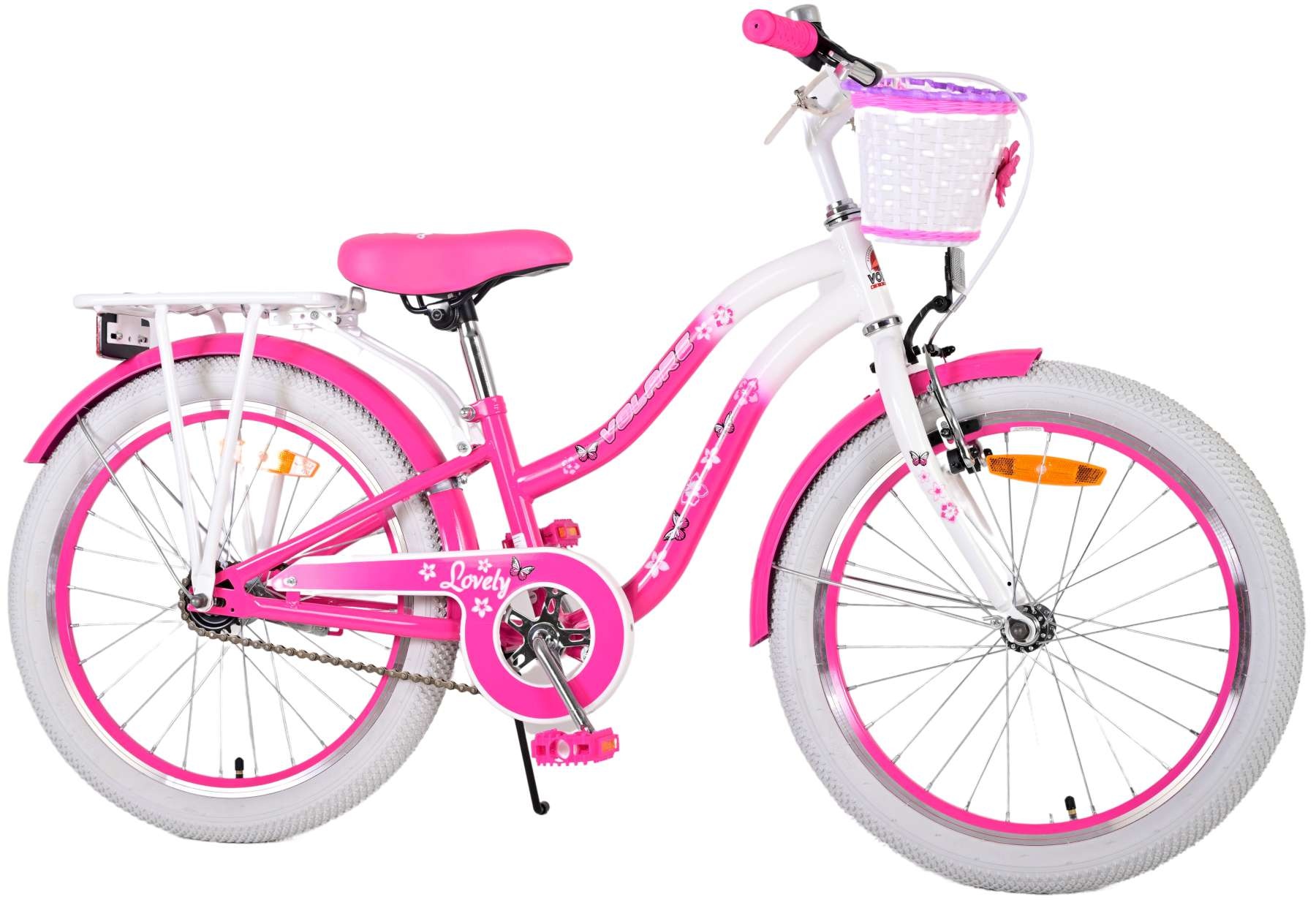 Volare Lovely Children's bicycle - Girls - 20 inch - Pink