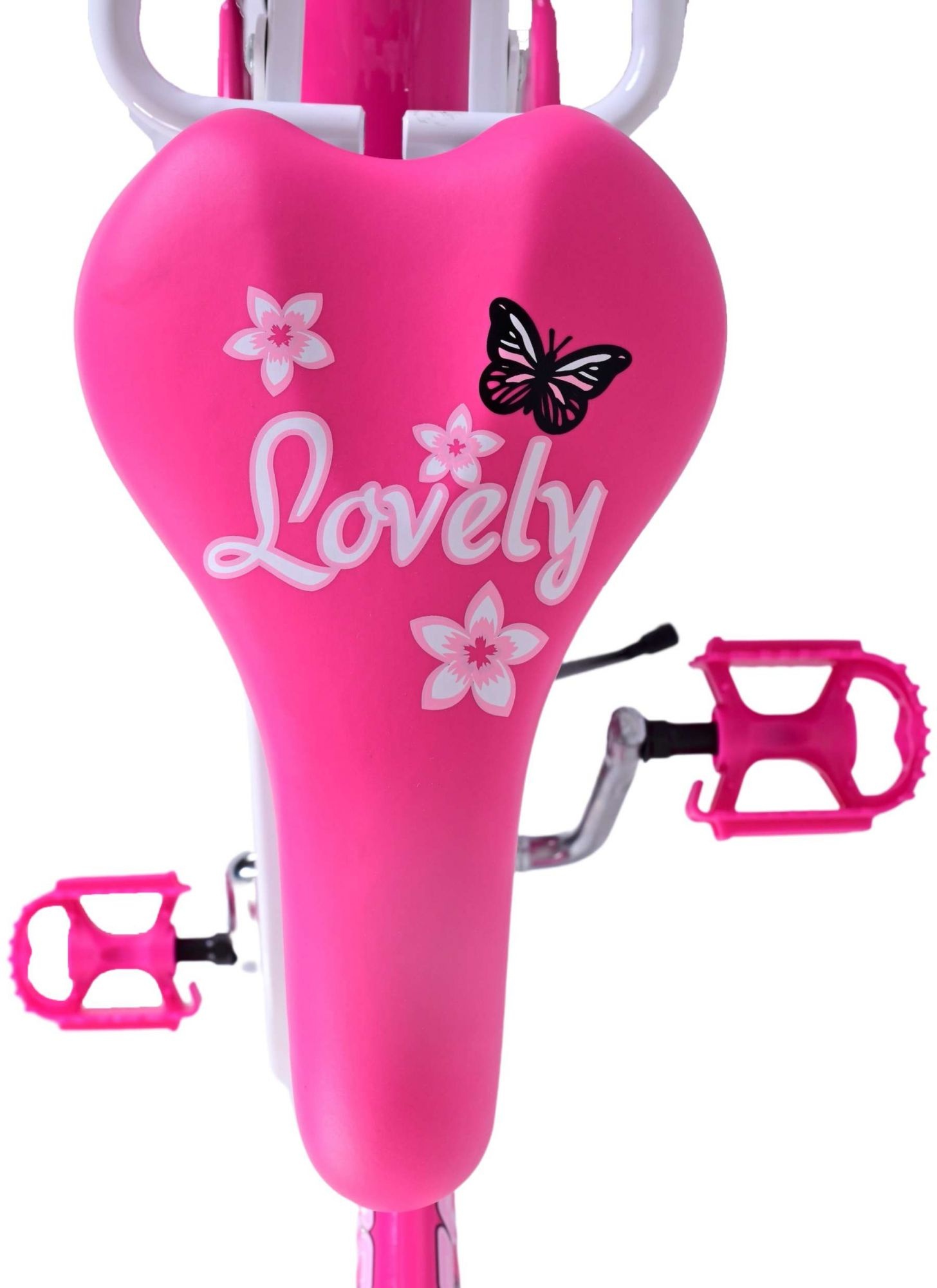 Volare Lovely Kinderfahrrad - Mädchen - 20 Zoll - Rosa Zwei Handbremsen