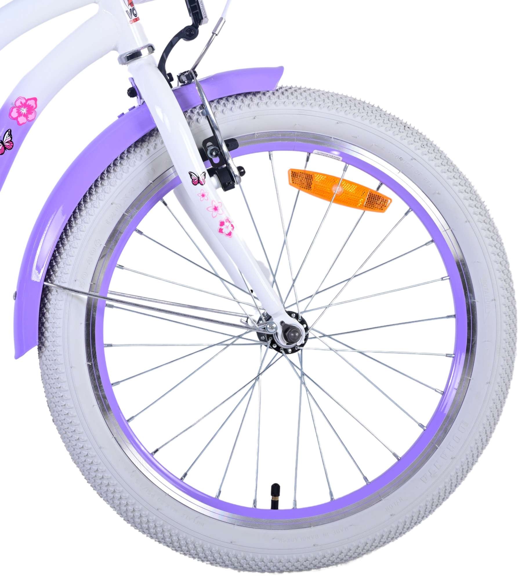 Volare Lovely Kinderfahrrad - Mädchen - 20 Zoll - Lila