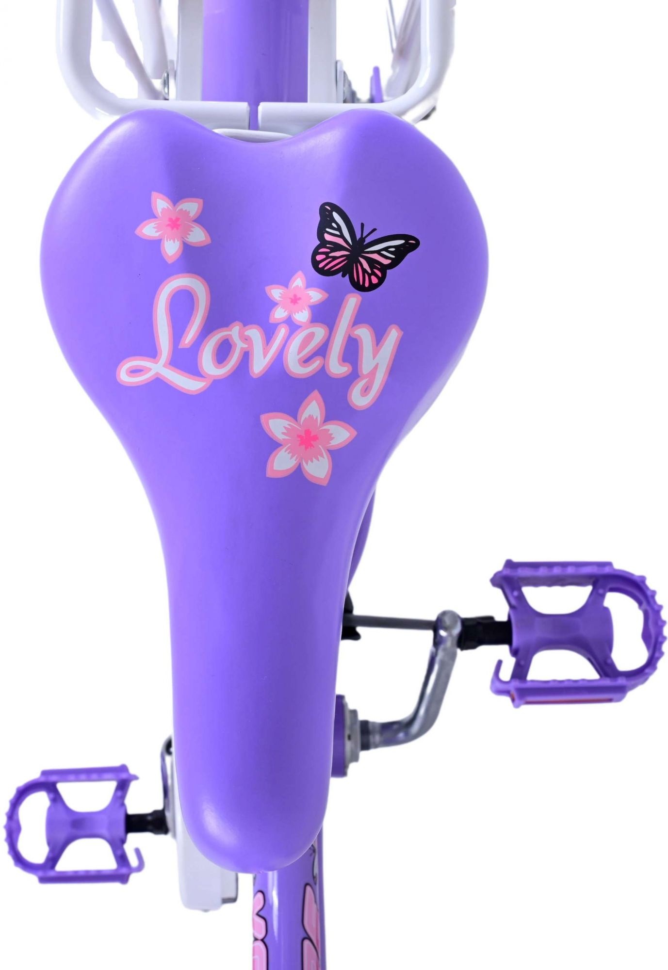 Volare Lovely Kinderfahrrad - Mädchen - 20 Zoll - Lila