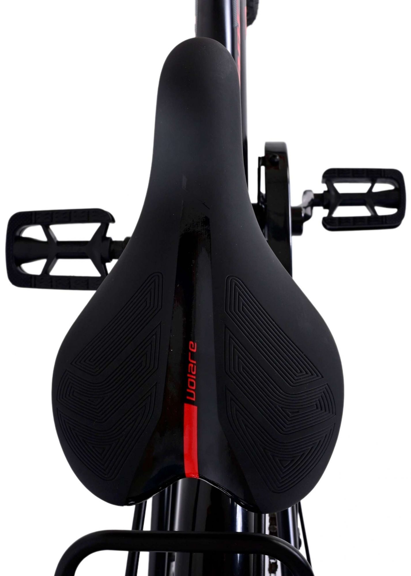 Volare Thombike Kinderfahrrad - Jungen - 24 Zoll - Schwarz Rot - 3 Gänge