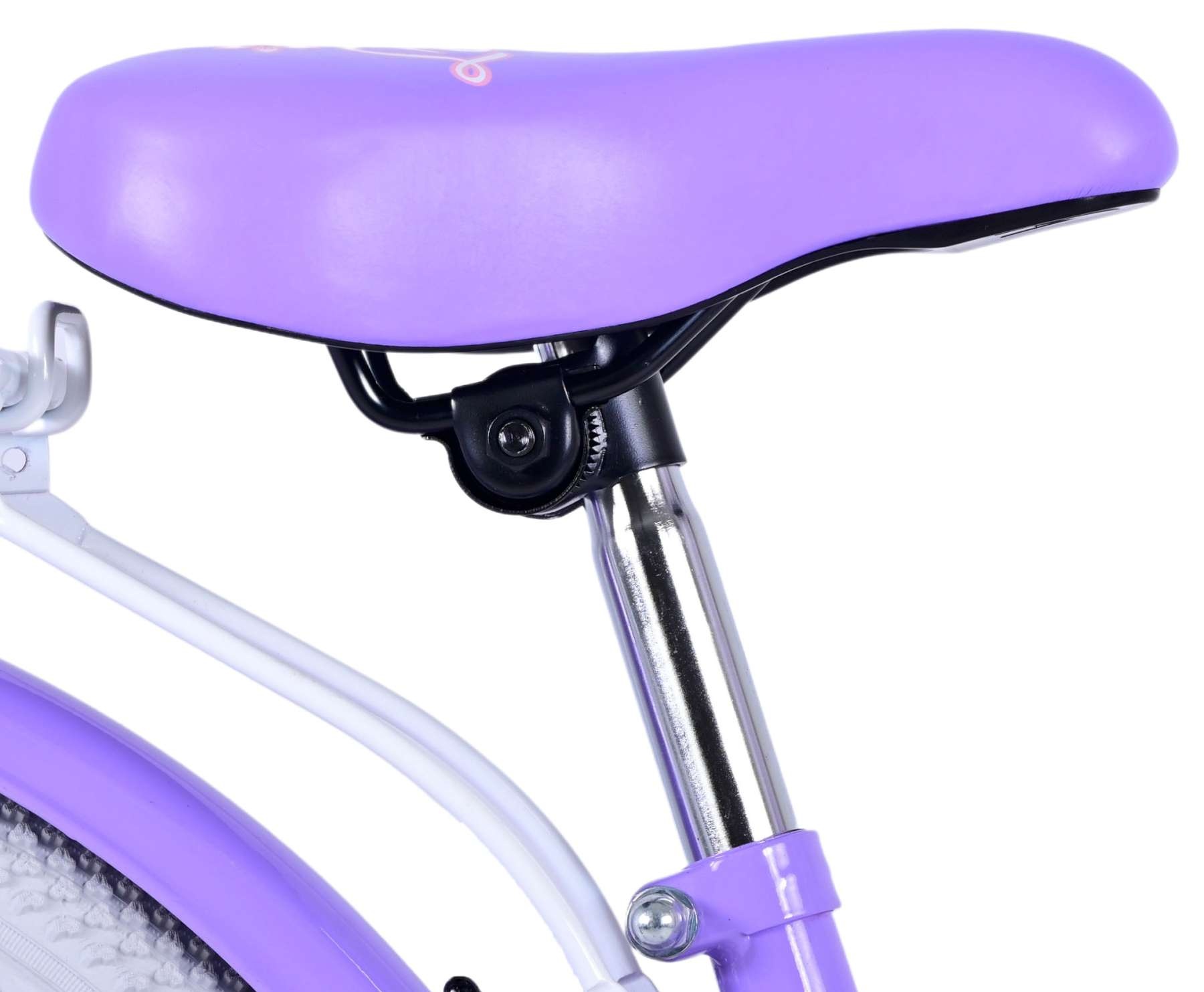 Volare Lovely Children's bike - Girls - 20 inch - Purple - Two hand brakes