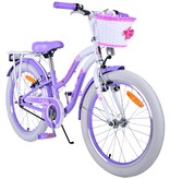 Volare Lovely Children's bike - Girls - 20 inch - Purple - Two hand brakes