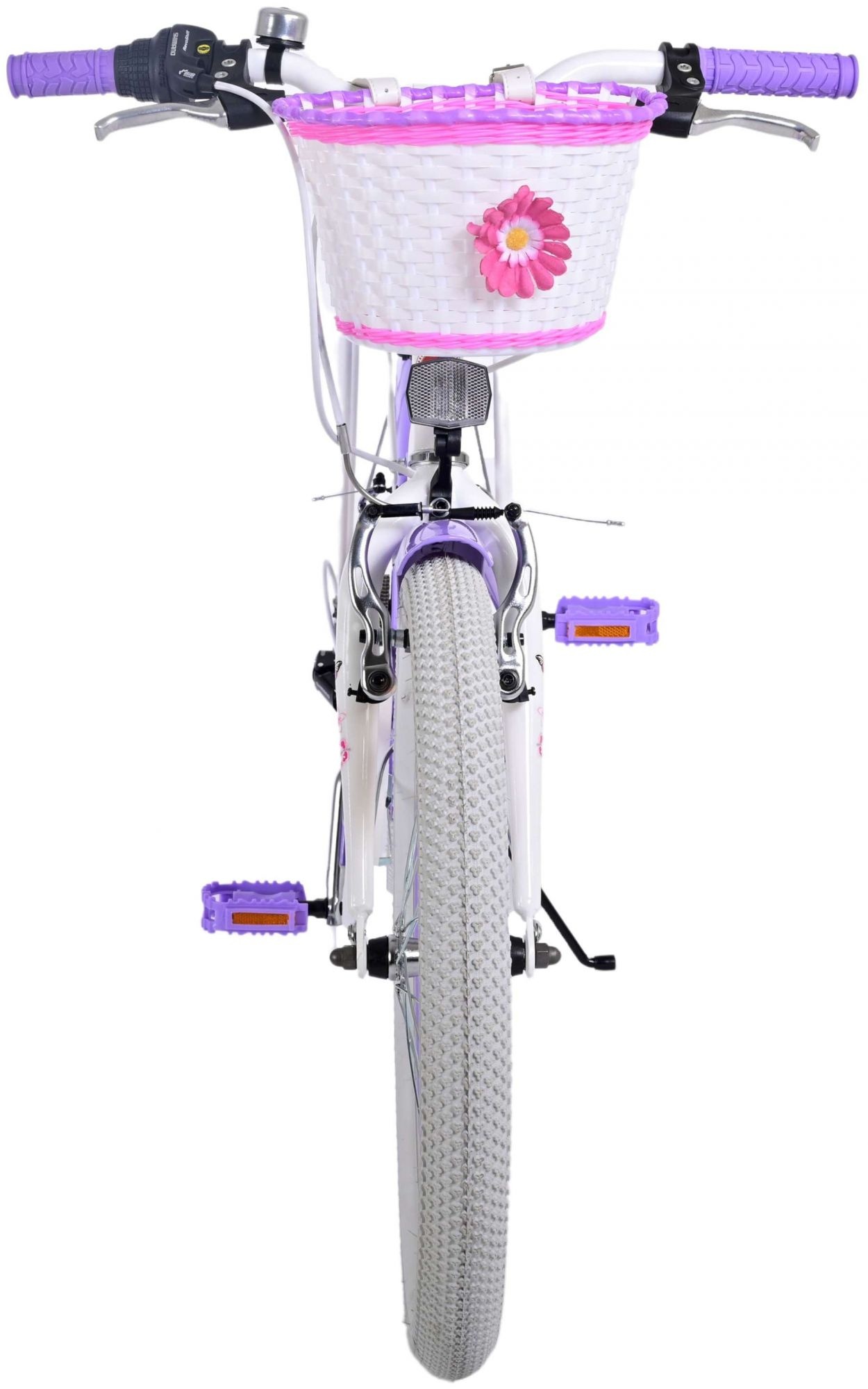 Volare Lovely children's bike - Girls - 20 inch - Purple - 7 gears