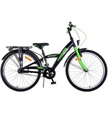 Volare Thombike Kinderfahrrad - Jungen - 24 Zoll - Grün Schwarz - 3 Gänge