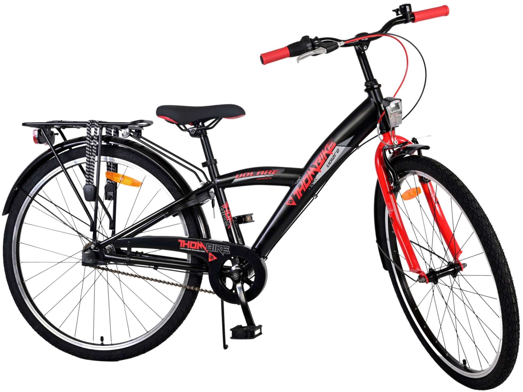 Volare Thombike Kids' bike - Boys - 26 inches - Black Red - 3 gears