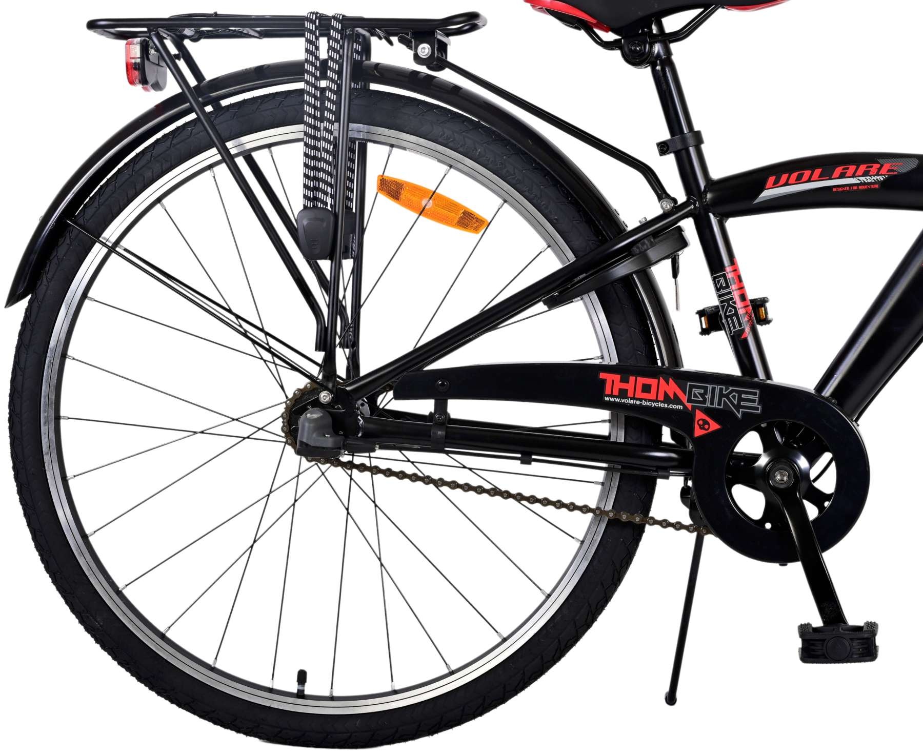 Volare Thombike Kids' bike - Boys - 26 inches - Black Red - 3 gears