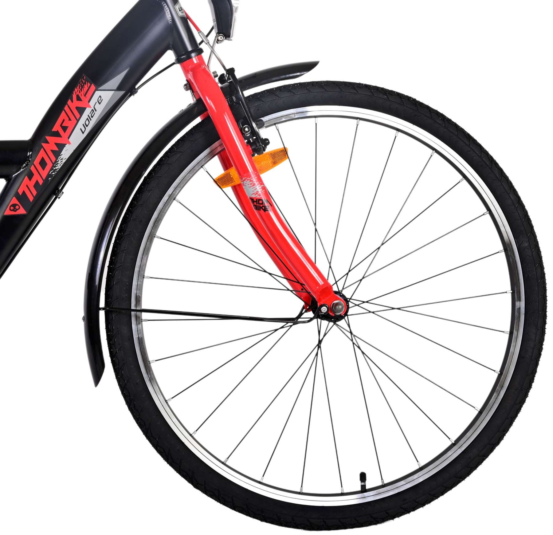 Volare Thombike Kids' bike - Boys - 26 inches - Black Red - 3 gears
