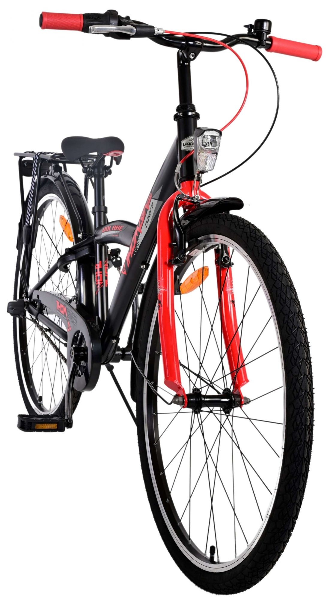 Volare Thombike Kids' bike - Boys - 26 inches - Black Red - 3 gears