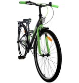 Volare Thombike Kinderfiets - Jongens - 26 inch - Zwart Groen - 3 versnellingen