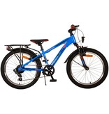 Volare Cross Kinderfiets - Jongens - 20 inch - Blauw - 6 versnellingen