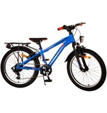 Volare Cross Kinderfiets - Jongens - 20 inch - Blauw - 6 versnellingen