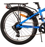 Volare Cross Kinderfiets - Jongens - 20 inch - Blauw - 6 versnellingen