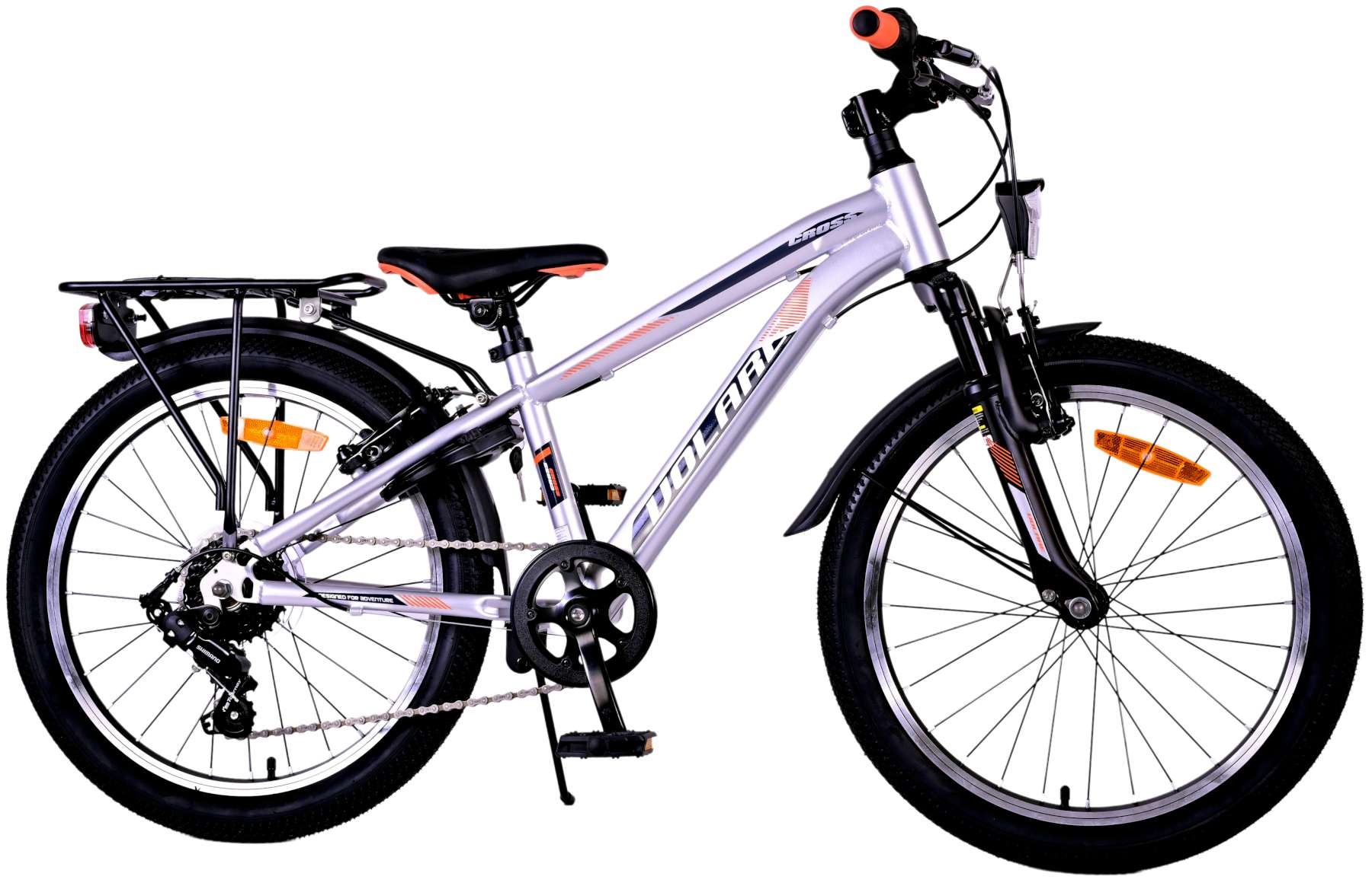 Volare Cross Kids bike - Boys - 20 inch - Silver , 6 gears