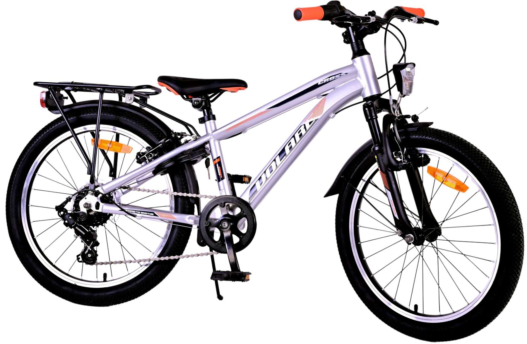 Volare Cross Kids bike - Boys - 20 inch - Silver , 6 gears