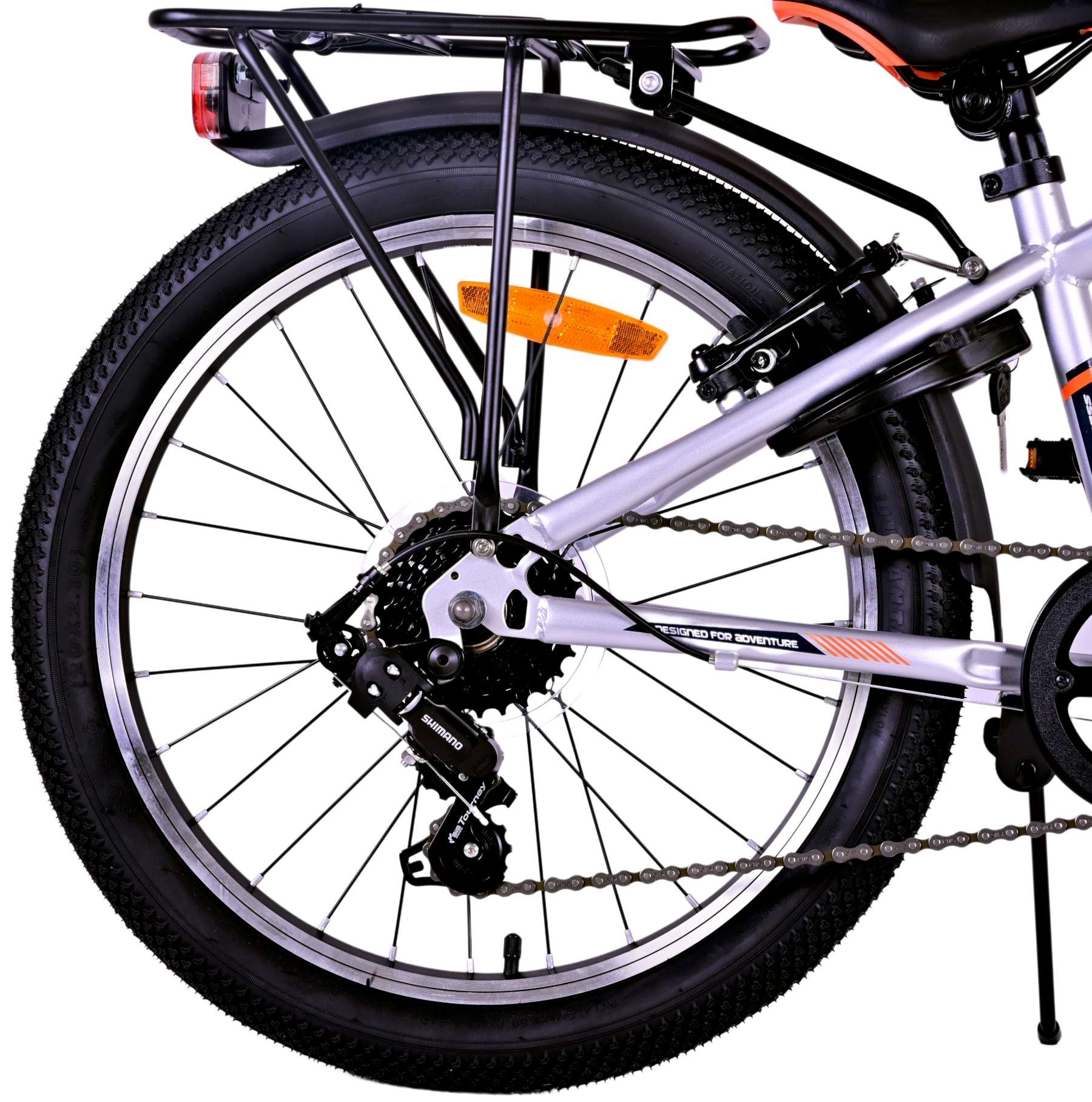 Volare Cross Kids bike - Boys - 20 inch - Silver , 6 gears
