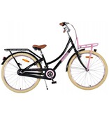 Volare Excellent Kinderfahrrad - Mädchen - 24 Zoll - Schwarz - 3 Gänge