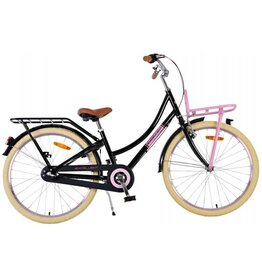 Volare Excellent Kinderfahrrad - Mädchen - 24 Zoll - Schwarz - 3 Gänge