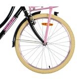 Volare Excellent Kinderfahrrad - Mädchen - 24 Zoll - Schwarz - 3 Gänge