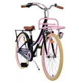 Volare Excellent Kinderfahrrad - Mädchen - 24 Zoll - Schwarz - 3 Gänge