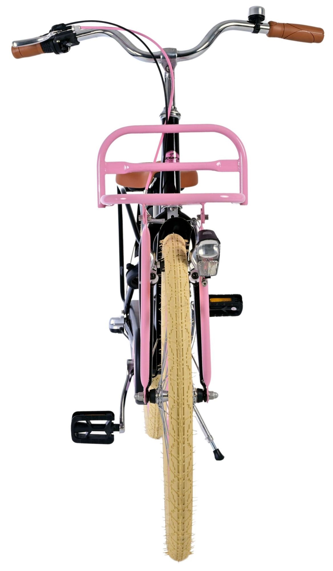 Volare Excellent Kinderfahrrad - Mädchen - 24 Zoll - Schwarz - 3 Gänge