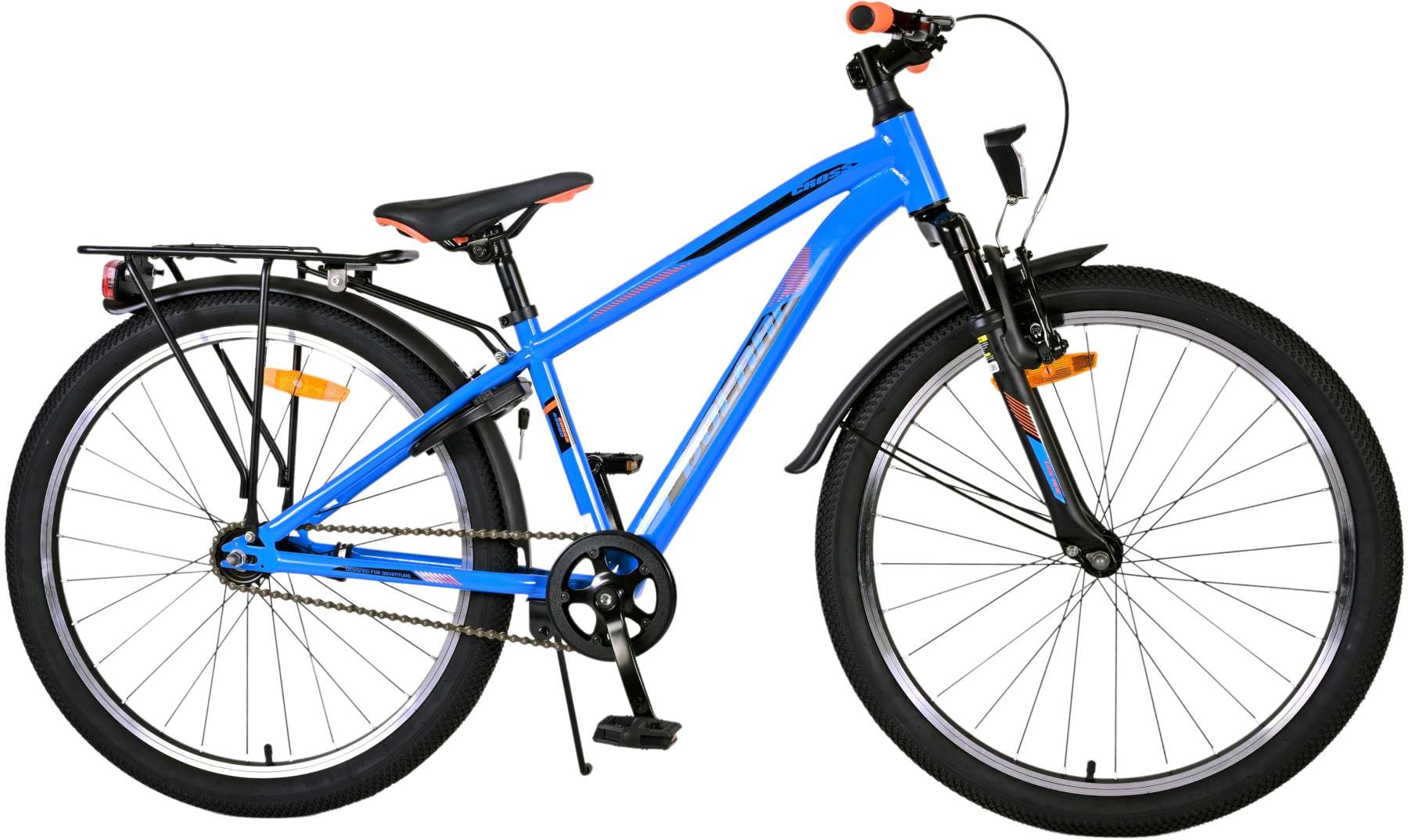 Volare Cross Kinderfahrrad - Jungen - 24 Zoll - Blau
